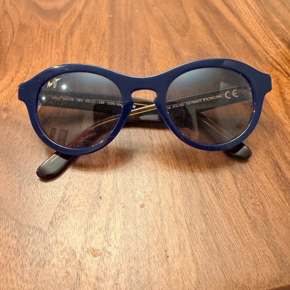 Maui Jim Navy Blue Sunglasses